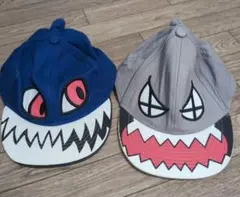 モンスター風キャップ 2個セット サイズ53-55cm