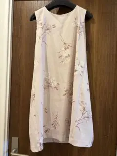 MERCURYDUO マーキュリーデュオ花柄ノースリーブミニワンピース 超美品