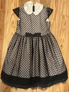 組曲Kumikyoku 黒と白の水玉フォーマルドレス