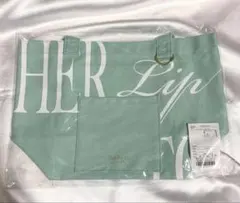 Her lip to ハリプ ハーリップトゥ トートバッグ mint 名古屋限定