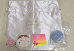 CANMAKE　キャンメイク　ノベルティ　限定ガチャ　40周年　ミニチュア　巾着