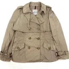 【極美品】MONCLER　モンクレール　ベージュ スプリングコート　Size0 MONCLER モンクレール MOUTARDE スプリング コート ベージュ系 1