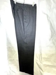 洋服の青山　佐々木希　nライン　グレー系 チェック柄 スラックス　21号