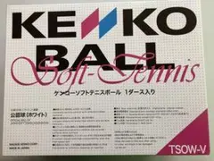 新品未使用 2箱 ナガセケンコー ソフトテニス白色試合球 2ダース