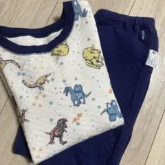 UNIQLOキルティングパジャマセット120cm