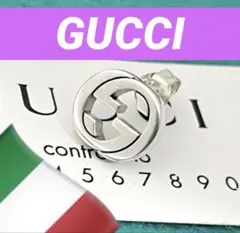 上*越様 GUCCI インターロッキングG ピアス 片耳用 - メルカリ