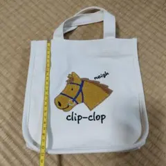 馬柄　トートバッグ