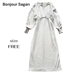 ボンジュールサガン Bonjour Sagan スウェットワンピース フリーのサムネイル