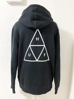 HUF 三角ロゴパーカー ブラック