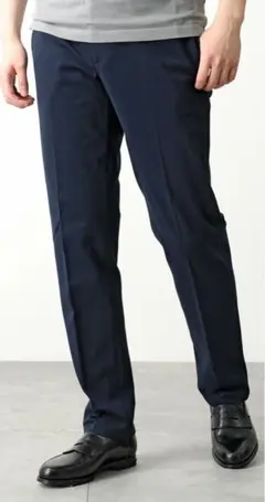 CIRCOLO 1901 ネイビー 44 ジャージーパンツ イージーパンツ