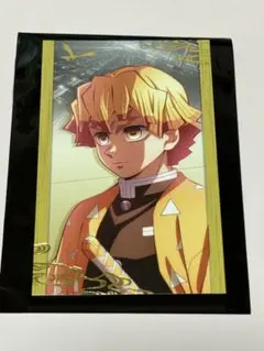 鬼滅の刃 描き下ろしイラストランダムフォトカードA 我妻善逸