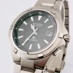CITIZEN　ATTESA　ECODRIVE　電波ソーラー　デイト