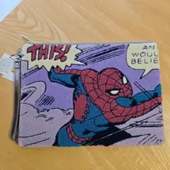【未使用】MAREL(マーベル) マーベルコミック スパイダーマンサガラポーチのサムネイル