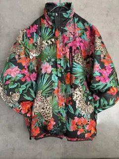 伊太利屋　GK.COLLECTION 花柄ヒョウ柄ジャケット　リバーシブル