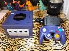 【動作確認済】ゲームキューブ バイオレット コントローラー