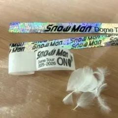 SnowMan 音符　羽　銀テープ