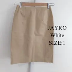 【美品】 JAYRO White レディース ひざ丈 スカート タイト ペンシルのサムネイル
