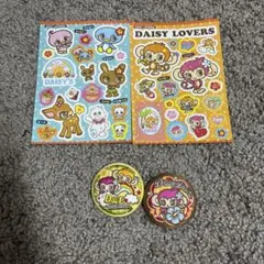 ナルミヤキャラクターズ　刺繍缶バッジ シール