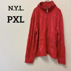 N.Y.L. 【PXL】赤 レッド ハイネック ジャケット アウター