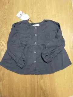 新品・未使用　ZARA　トップス 長袖チュニック　シャツ　110cm120cm