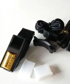 ☆高音質　審判レフェリー用ホイッスルセット　マウスグリップ2個付