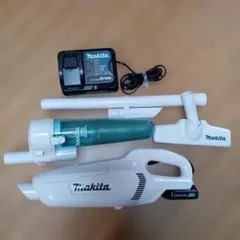 マキタ10.8V充電式クリーナCL107FD 純正バッテリー及び充電器付 マキタ 10.8V 充電式（コードレス）クリーナ CL107FDSHW 1.5Ah Li-ion