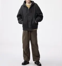 GU ワイドパラシュートパンツ+E