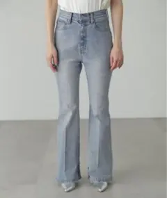 FREE'S MART 内スリットベルボトムデニムパンツ