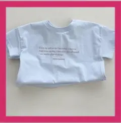 在庫処分‼︎【新品未使用】カジュアルTシャツ☆ブルー80☆