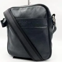 K3405】COACH オールドコーチ ショルダースモールサイドパック 黒 