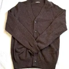 ブラウン カーディガン