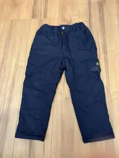 THE NORTH FACEネイビー 長ズボン 裏地フリース