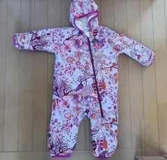 【Patagoniaベビーリバーシブルロンパース12M】