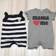 ロンパース サイズ60〜70 2枚セット