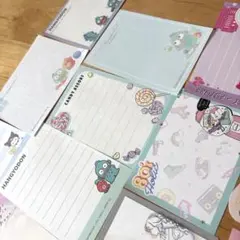 最終値下げ　♡ ミニメモ帳　ペンライト付きボールペンセット　ハンギョドン