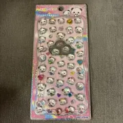 【正規品】ストーン付ジュエルプチドロップシール　もちもちぱんだ　カミオジャパン