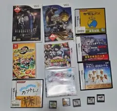 Switch.Wii.3DS.DSゲーム色々セット