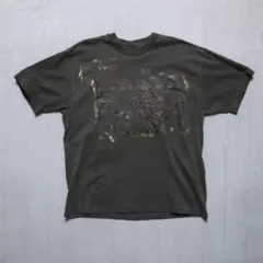 Hanes 2276 90s USA製 ヴィンテージTシャツ L 墨黒