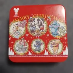 ディズニー クリスマス 缶入り キャラクターピンズ 　ミニーマウス