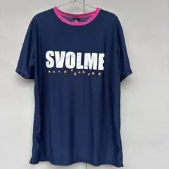 SVOLME スボルメ　プラクティスシャツ ネイビー　Lサイズ