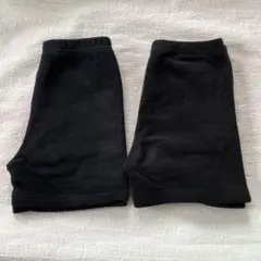 オーバーパンツ ブラック 2枚