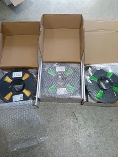 CC3D Pro PLAフィラメント 3D シルクグリーン2個シルクゴールド1個