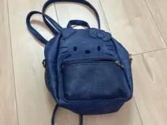 Hello Kitty ネイビー ミニリュック