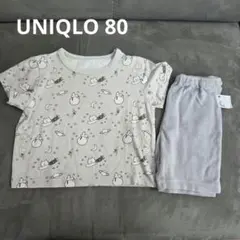 UNIQLO スヌーピー パジャマセット 80cm