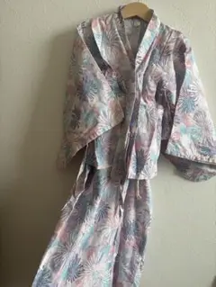 花柄浴衣セット120 ワンピース風　アプレレクール