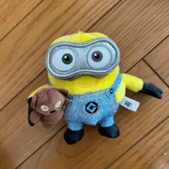 【USJ限定】ミニオン ボブ ティム ぬいぐるみ キーチェーン