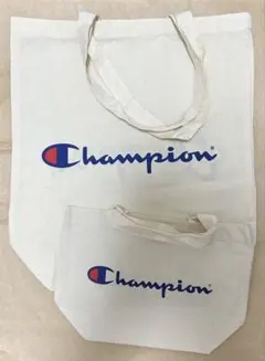 Champion チャンピオン　トートバッグ 大小セット　ノベルティ
