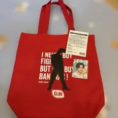 JO1 佐藤景瑚 Dole バナナ番長 トートバッグ 赤 トレカ付き