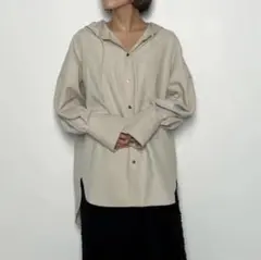 エブール ebure2020ss ビスコサテンジップアップブルゾン - メルカリ