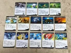 14枚セット　ポケモン　クリッピングフィギュア　カードダス　まとめ